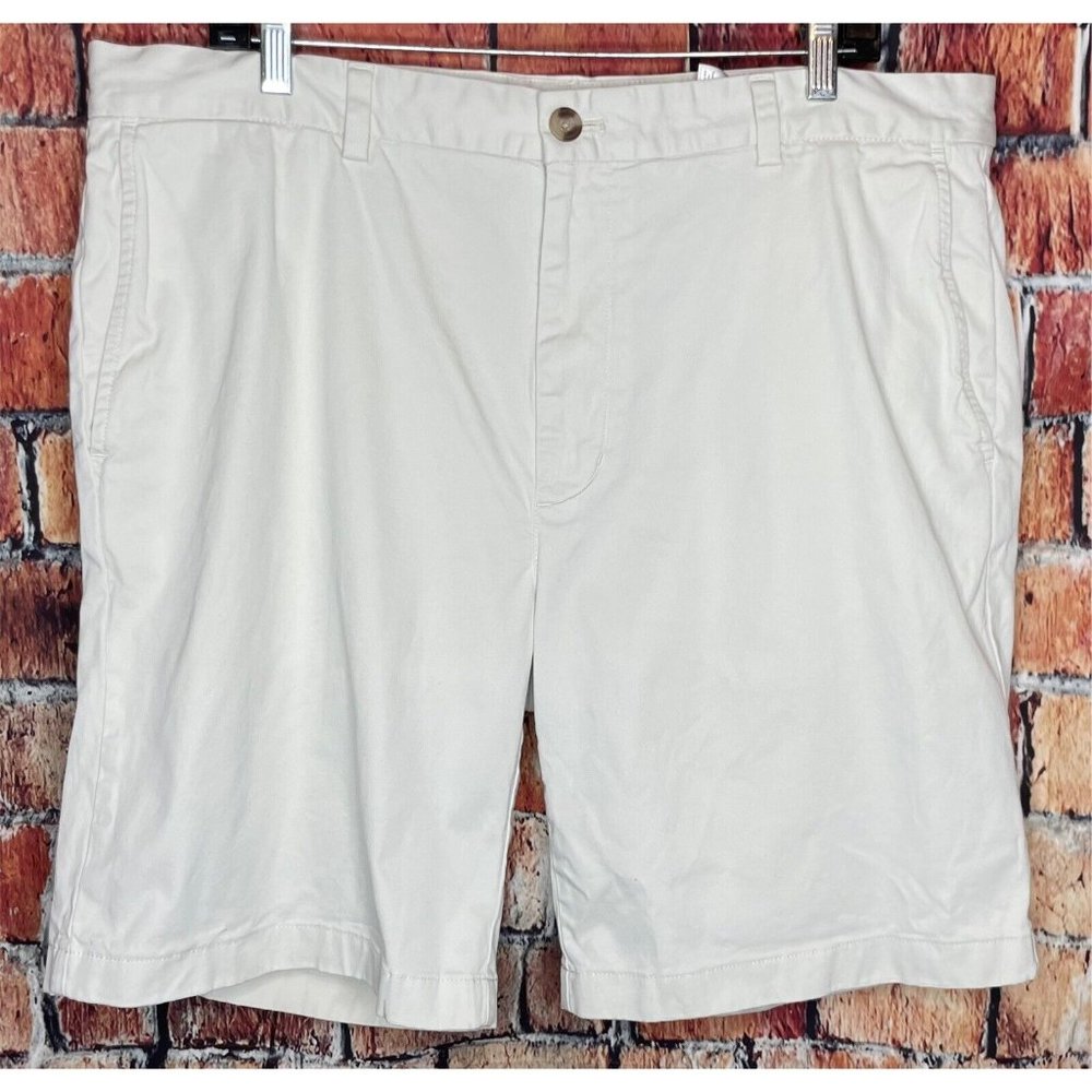 Vineyard Vines Chino Shorts Tan Beige Khaki Flat Front Casual Men’s Size 38